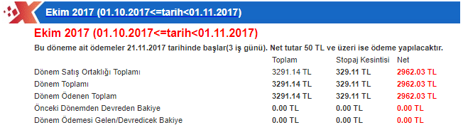 xticaret paradyo ekim 2017