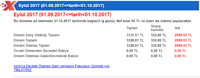 xticaret paradyo eylül 2017